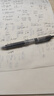 uni三菱 uni-ball UMN-105按动黑色中性笔高颜值0.5mm黑笔签字笔商务学生考试专用水笔水性笔 1支 实拍图