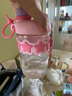 格米（germ）小马宝莉夏儿童塑料杯女孩吸管水杯大容量学生幼儿园杯子650ML粉 实拍图