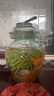 天喜（TIANXI）泡菜坛子家用加厚密封罐透明大容量咸菜罐泡酒罐腌菜坛子 10斤装 实拍图