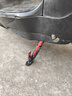 GUEIN电动车脚撑摩托车可调节边撑小牛侧支架九号踏板车电瓶车脚架通用 六档可调节脚撑-红色 赠安装工具 实拍图