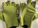 兰帕达24新款双箭头骑行手套男女夏季公路自行车手套半指减震装备月影 绿色 L（建议掌宽9-10CM） 实拍图