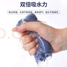 伊司达 懒人抹布 抽取式厨房洗碗巾一次性百洁布纤维布20cm*20cm(灰色) 实拍图