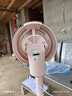 美的（Midea）【清新简约】家用定时空气循环扇摇头立式电风扇轻音节能落地扇宿舍桌面小型风扇空调伴侣FGA24TYR 实拍图