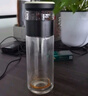 特美刻茶水分离泡茶杯抗菌双层玻璃杯男杯子钛茶隔茶杯男士礼物家居馆 实拍图