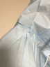 牧萌（moremerry）儿童雨衣男童女童学生上学带书包位男孩卡通雨披 清新蓝加厚款5XL 实拍图