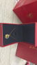 珍尚银中国黄金平安扣玉吊坠项链女生日母亲节礼物520送女朋友妈妈老婆 实拍图