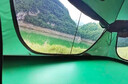 驰笠离地帐篷户外双人防暴雨免搭建野营加厚防晒露营垂钓野外帐篷雨棚 军绿色(双人210*120*140cm） 实拍图