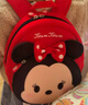 迪士尼（Disney）松松幼儿园儿童书包2-5岁可爱防走失出游背包 ST80082米妮红色 实拍图