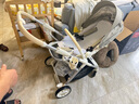 TianRui婴儿推车高景观可坐可躺双向轻便折叠避震新生儿宝宝推车婴儿车 乐享版-可可绿【包裹型护脊舱】 实拍图