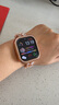 Apple/苹果 Watch Series 10 智能手表GPS款42毫米玫瑰金色铝金属表壳淡桃粉色运动型表带M/L MX1V3CH/B 实拍图