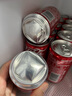 可口可乐（Coca-Cola）汽水 碳酸饮料 200ml*12罐  迷你摩登罐 新老包装随机发货 实拍图