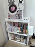 欧润哲 洞洞板置物架桌面收纳架厨房置物架收纳架浴室储物架3层白色 实拍图