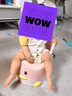 世纪宝贝（babyhood）儿童马桶 藕粉色+专用清洁袋30个 实拍图