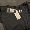 安德玛（UNDERARMOUR）春夏HeatGear Armour男子训练运动短袖紧身衣1361518 黑色001 XL 实拍图