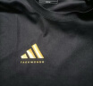 阿迪达斯 （adidas）t恤男夏季运动透气轻薄宽松棉短袖 深灰/浅灰 M  实拍图