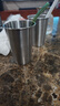 拜杰304不锈钢水杯啤酒杯防摔果汁杯冷饮杯泡茶杯口杯500ml户外野营杯 实拍图