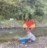 神鲨蓝色儿童抄网套装不锈钢捞鱼网兜户外渔具钓鱼网蜻蜓网捕虫网 实拍图