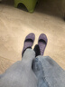 制三 中国台湾进口拖鞋男女情侣家居室内静音防滑防臭无味简约时尚EVA 桃花红 L(全长约26.5cm/建议38-40码穿) 实拍图