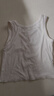都市丽人背心女士背心四季修身西装内搭打底无痕可外穿圆领无袖上衣白XL 实拍图