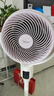 美的（Midea）【抗菌净化】空气循环扇家用电风扇直流变频低噪遥控风扇台立式3D摇头定时落地扇电扇GDG24TZR 实拍图