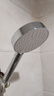 科勒（KOHLER） 淋浴花洒喷头 手持花洒多功能莲蓬头软管滑动杆底座托套餐 0水压R33407T-CP（单手持） 实拍图