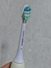 飞利浦（PHILIPS）【肖战推荐】电动牙刷钻石3系 生日父亲节礼物 成人情侣款送男生/女友 微泡水流 HX5161/05抹茶绿 实拍图