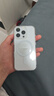 尹尚 四角气囊防摔Magsafe磁吸适用iPhone17苹果15Pro手机壳透明硅胶12简约14高级感磁吸手机壳保护套 大孔磁吸透明【带触控按键】 iPhone 16pro 实拍图