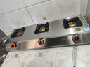 长城（CHANGCHENG）煲仔炉商用三眼四眼燃气灶液化气六眼6头煤气灶多头燃气灶四头八头猛火燃气灶砂锅灶麻辣烫灶牛扒 【大间距】长三眼灶_蜂窝火 煤气罐/液化气【含熄火保护】 实拍图