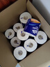 维达（Vinda）有芯卷纸 蓝色经典4层140克*27卷 厚韧耐用 卫生纸卷筒纸纸巾整箱 实拍图