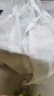 得力一次性雨衣(全新料) 加厚成人户外连帽七扣连体雨披 白色3个装 实拍图