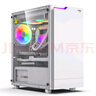 爱国者（aigo）JV13白色 电脑台式主机箱 桌面matx小机箱（透明侧板/ITX主板/240水冷/RGB灯条） 实拍图
