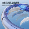 梦多福【静音超长续航】挂脖风扇制冷迷你随身小风扇挂脖子空调低音学生办公室户外便捷大风力USB脖挂式 【无极百档】颈托冰感丨智能双涡轮 3000mAh 超长续航急速降温全身制冷 实拍图