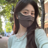 小野和子护眼角防晒面罩夏季女腮红立体口罩防紫外线尘冰丝透气 实拍图