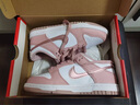 耐克NIKE女大童休闲板鞋 DUNK 新年礼物 运动鞋DO6485-600白粉36 实拍图
