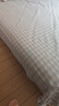 亚麻凉席哈尔滨特产夏季精梳棉麻素色亚麻凉席亚麻床单 单条亚麻色四菱格（无枕巾枕套） 双人凉席 180cm*210cm 实拍图