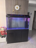 闽江（minjiang）鱼缸水族箱免换水生态造景客厅玄关隔断超白玻璃金鱼缸观赏鱼鱼缸 尊贵黑色（超白玻璃+双层顶盖+铝合金框） 长1.2米x宽46x高153cm（旗舰款C型） 晒单实拍图