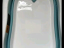 十月结晶婴儿洗澡盆新生儿大号可折叠智能感温格洛里蓝浴盆浴网浴垫3件套 实拍图