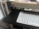 佳兰桦园键盘托架 电脑桌下配件收纳抽屉静音滑轨鼠标键盘支架桌面延长板 象牙白【圆角防撞】 75*24CM（升级款静音滑轨） 实拍图