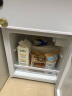 志高（CHIGO）【送货上门】 小冰箱双门小型电冰箱 家用小冰箱双开门冰箱宿舍租房办公室冷藏冷冻迷你节能冰箱 46L双门【一级能效】上冷冻下冷藏 实拍图