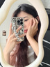 素洛适用苹果16Promax银色曲边电镀水波纹手机壳iPhone15时尚11网红女14Pro手链高级12感防摔软保护壳 电镀银色水波纹+爱心腕带 iPhone 16 Pro 实拍图