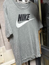 耐克(NIKE)男短袖T恤 纯棉 运动休闲 经典简约AR5005-063调暗灰L 实拍图