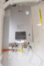 林内（Rinnai）【小蛮腰Pro plus】16升极光灰燃气热水器【家电国家补贴15%】 进口恒温芯 16GD33（JSQ31-GD33） 实拍图