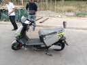 绿源（Luyuan）【新款】电动摩托车S70 成人高速电动车72V26Ah石墨烯数字化电池 超长续航通勤代步外卖智能电摩 皓月银-全新升级 实拍图