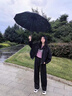小米有品生态链同款全自动伞加强伞骨雨伞太阳伞防紫外黑胶防晒遮阳伞 60骨全自动抗风加固【黑色】 实拍图