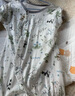 欧孕（OUYUN）婴儿衣服夏季薄款空调服睡衣男女宝宝连体衣网眼竹棉哈衣爬服 熊猫乐园【半背网孔 竹棉针织】 80cm 【建议身高79-84cm】 实拍图