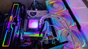 华硕X870 AYW GAMING WIFI W 哎呦喂主板 支持 CPU 9900X3D/9950X3D/9800X3D (AMD X870/socket AM5)  实拍图