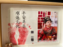 摩多 周岁生日布置手足印相框摆台满月百天照片款新生儿脚印送胎毛瓶 实拍图