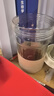 物生物（RELEA）玻璃杯大容量水杯女高颜值咖啡杯防烫泡茶杯子茶水分离杯生日礼物 实拍图