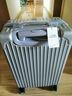 袋鼠（KANGAROO）行李箱男大容量32女学生高颜值旅行箱轻音万向轮拉杆箱结实皮箱 太空银【严选防刮款】 20英寸 【可登机-1-3天出行】 实拍图