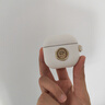 ROCK蜡笔小新适用airpods4保护套Apple airpods四代耳机保护壳皮革收纳盒防摔防尘防盗防指纹经典印章 实拍图